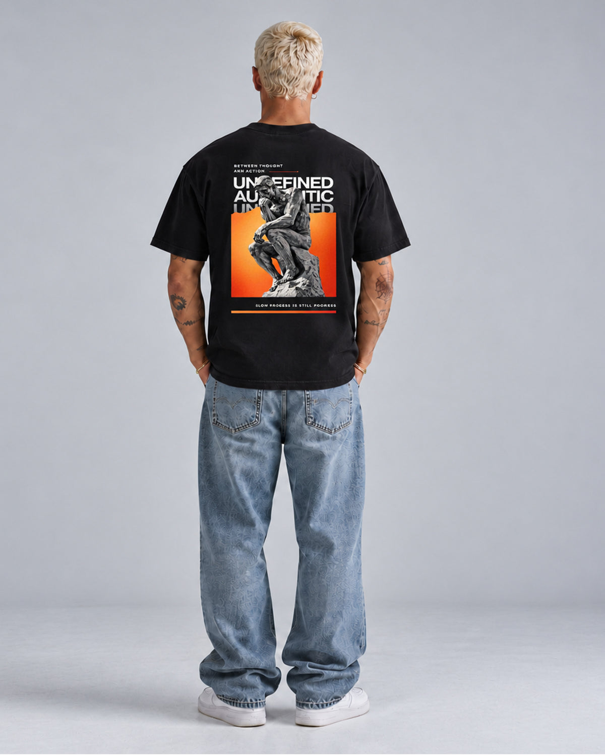 Undefined Thinker Oversized Tee