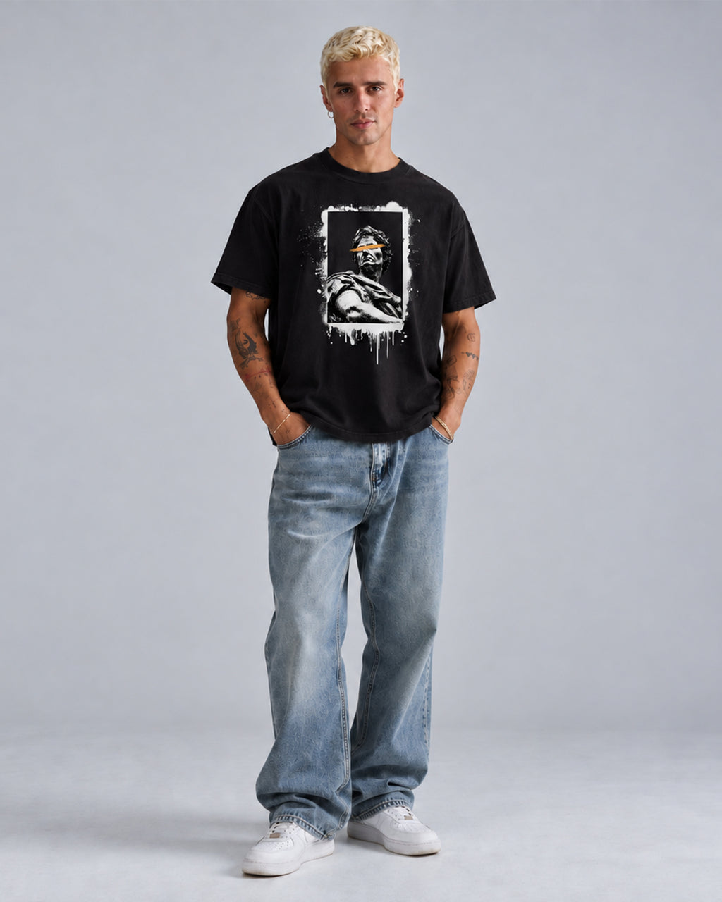 Undefined Thinker Oversized Tee