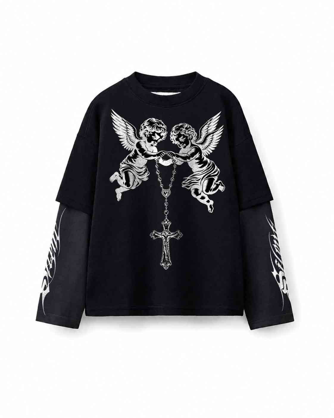 Gothic Angels Doctor Sleeves Tee