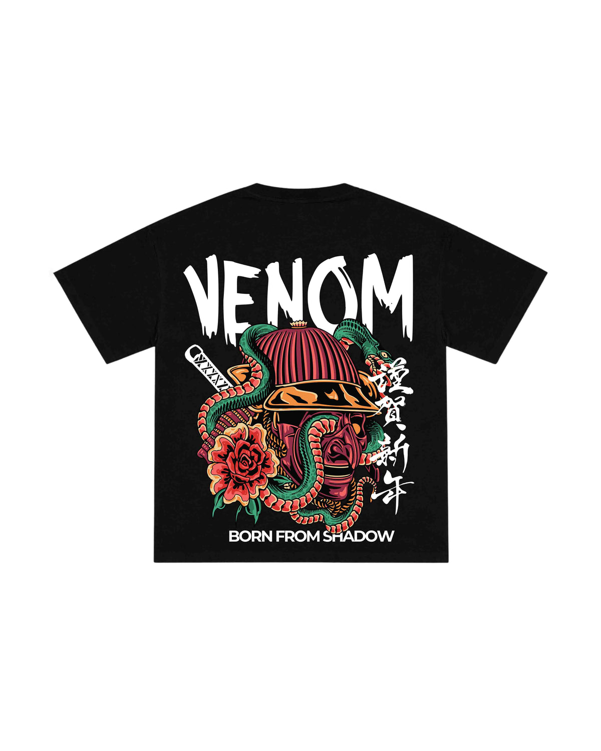 Venom Oni Mask Oversized T-Shirt