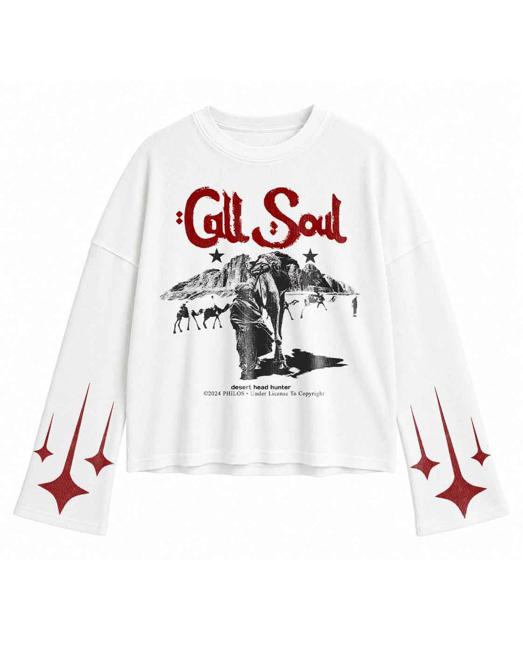 Call Soul Desert Graphic Waffle Tee