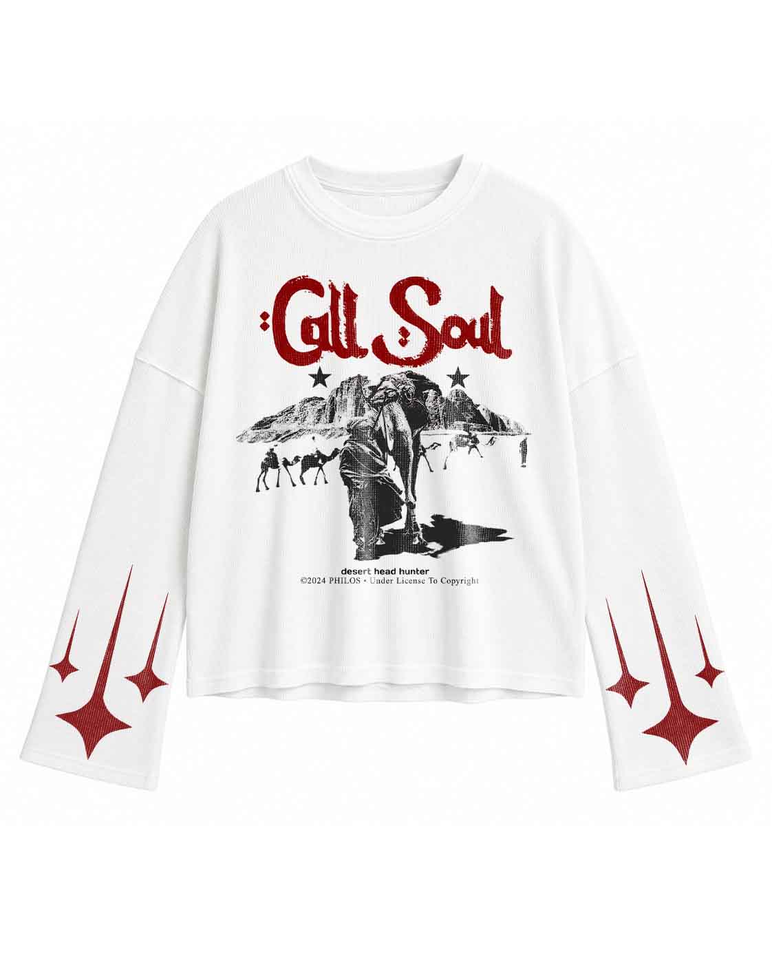 Call Soul Desert Graphic Waffle Tee