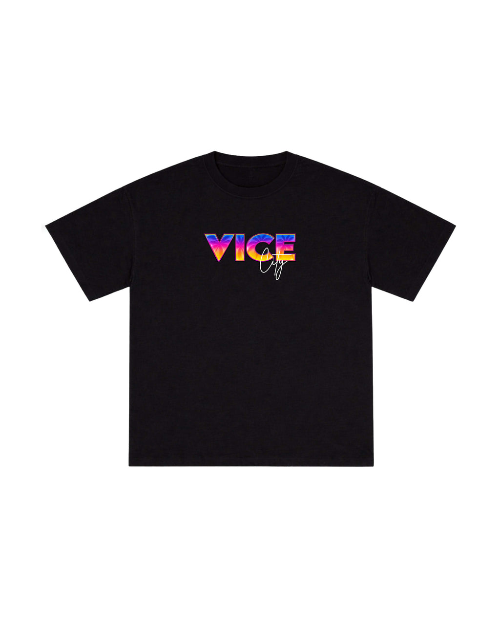 GTA VI Neon Graphic Oversized Tee