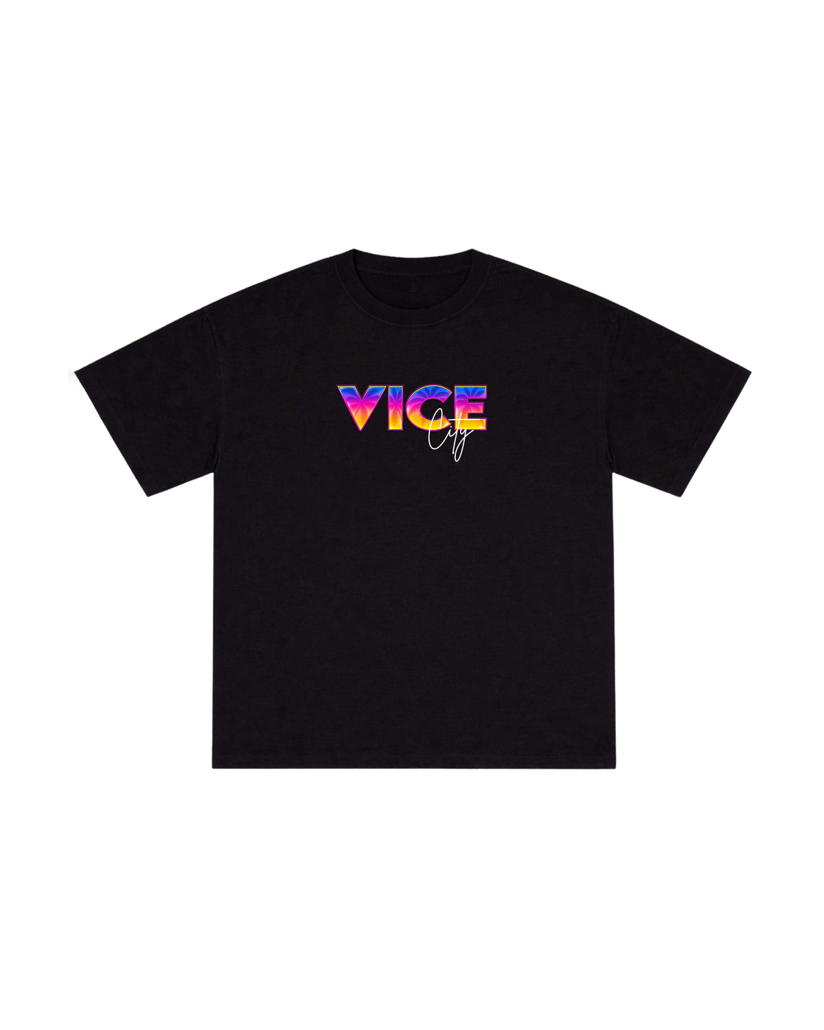 GTA VI Neon Graphic Oversized Tee