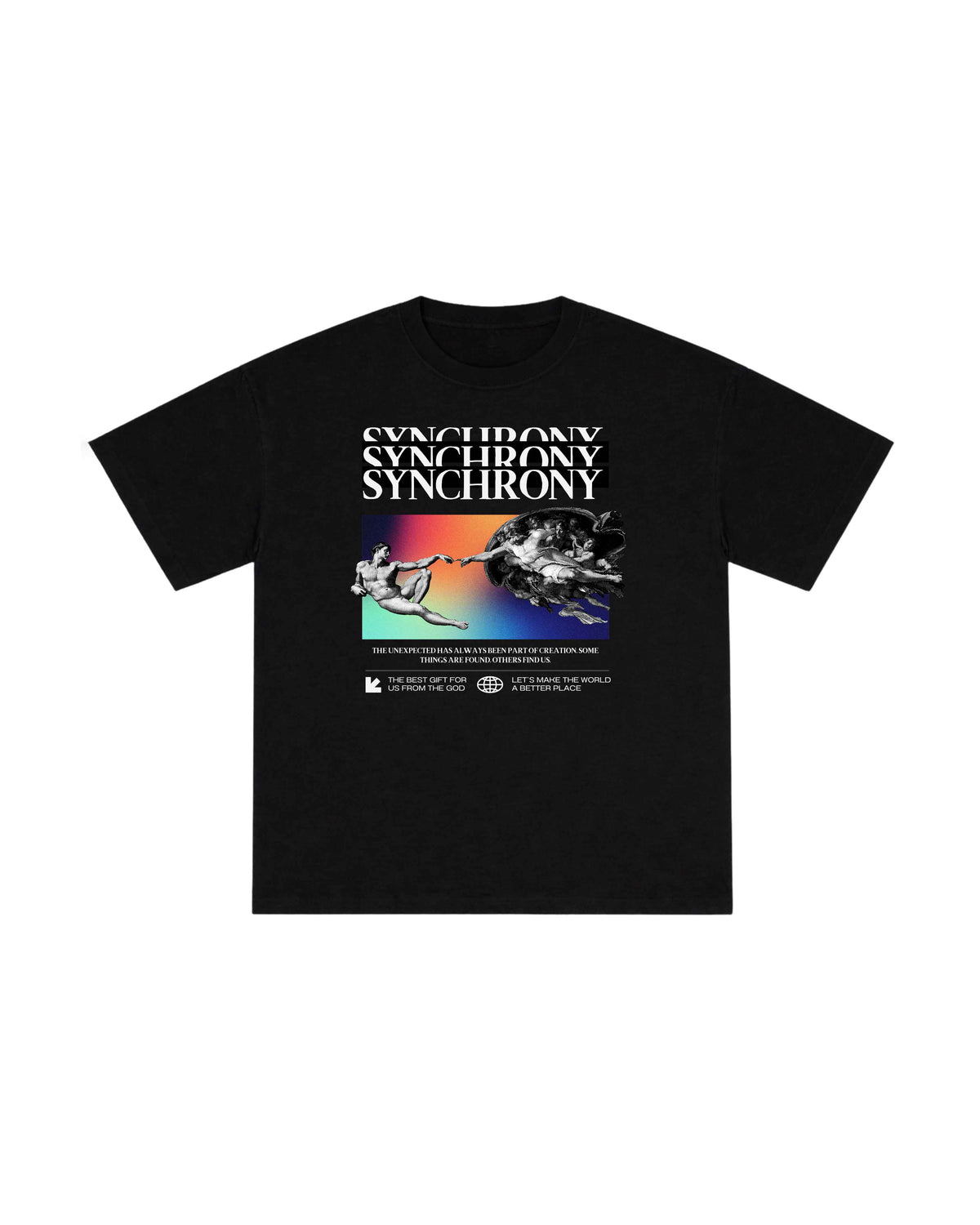 Synchrony Art Oversized T-Shirt