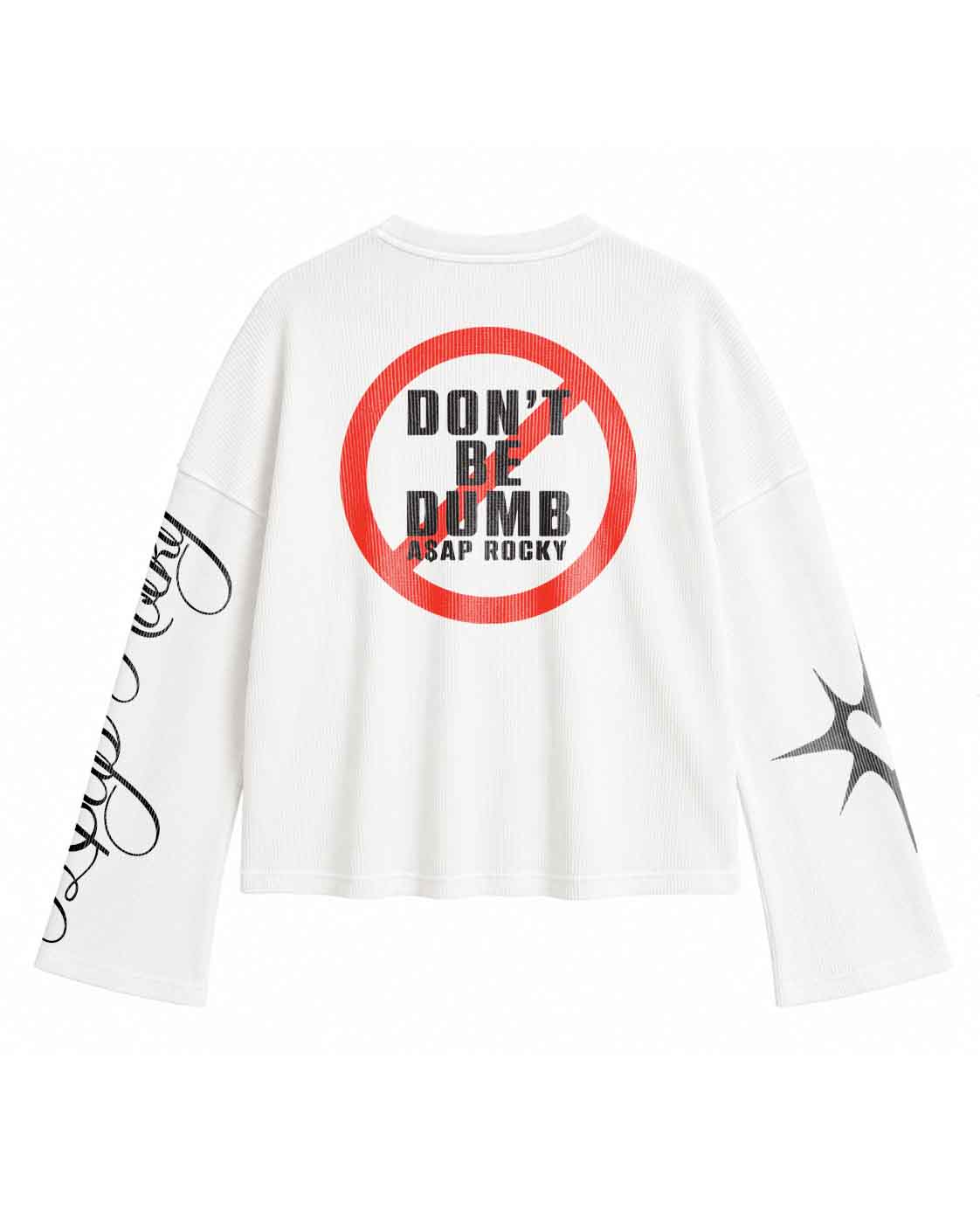 ASAP Rocky Don't Be Dumb Waffle Tee