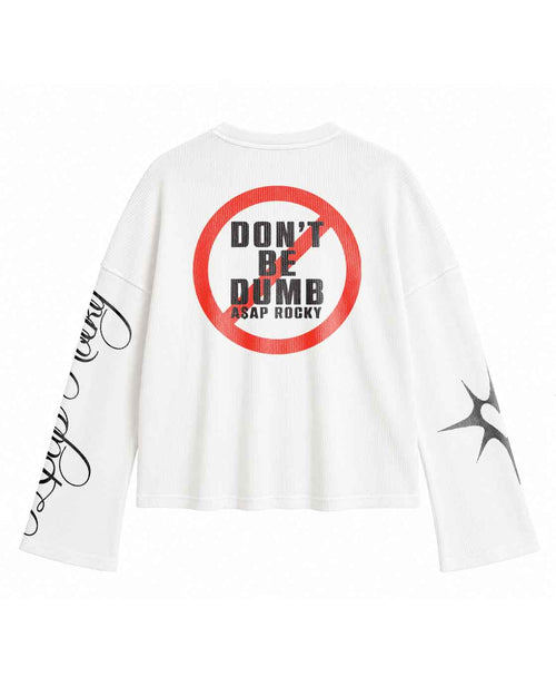 ASAP Rocky Don't Be Dumb Waffle Tee