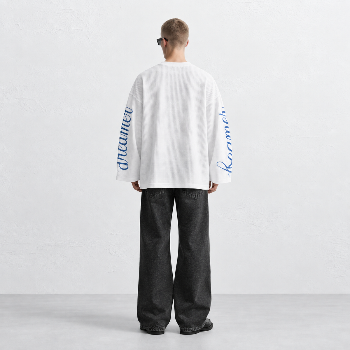 Dreamer Roamer Oversized Waffle Tee