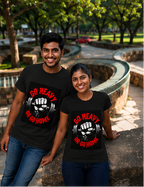 Unisex Premium Lift heavy Printed black Fitness motivational Gym T-Shirt